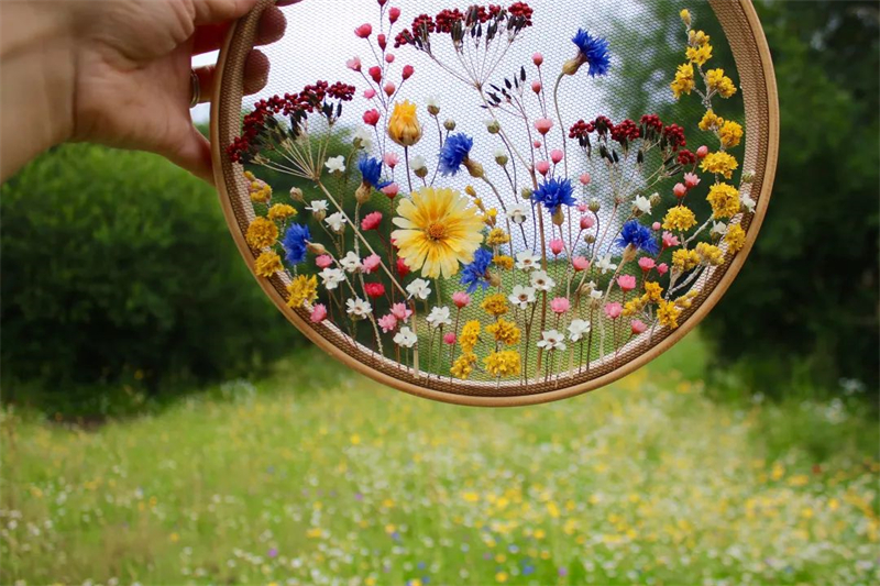 刺繡作品