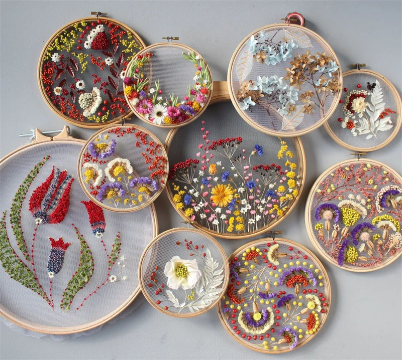 刺繡作品